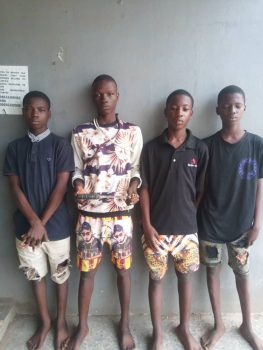 Police nab Secondary school students for cultism in Lagos